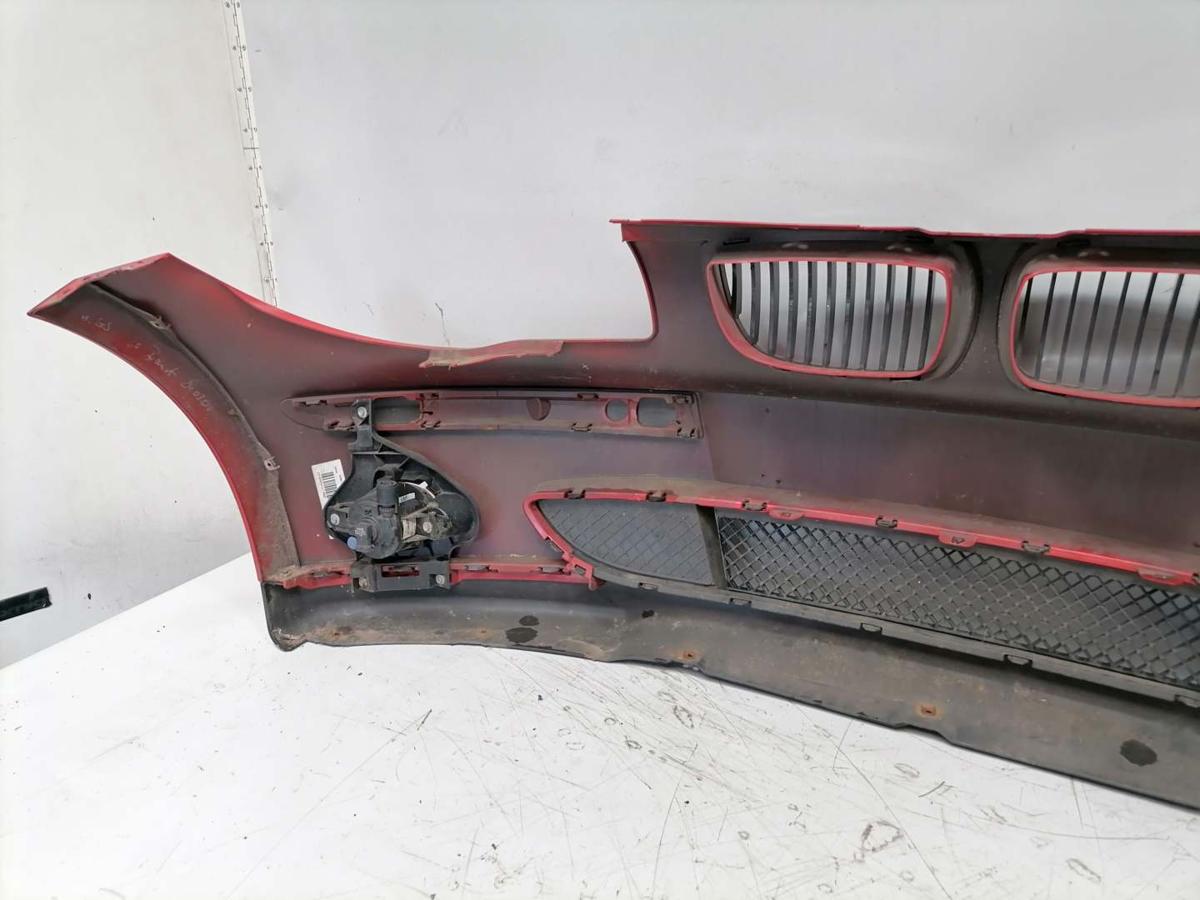 BMW 1er E87 original Stoßstange Stossfänger vorn Japanrot Bj.2006